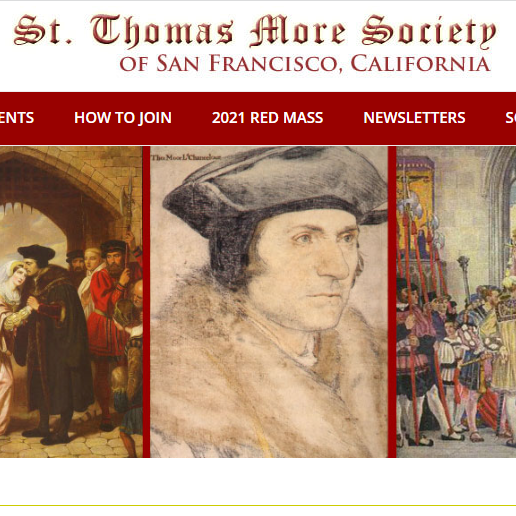 Saint Thomas More Society of San Francisco, California - Catholic organization in San Francisco CA