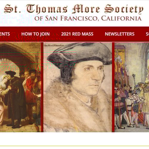 Catholic Category Near Me - Saint Thomas More Society of San Francisco, California
