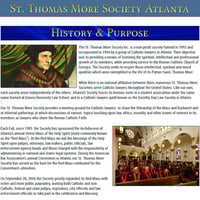 Catholic Category Near Me - St. Thomas More Society Atlanta