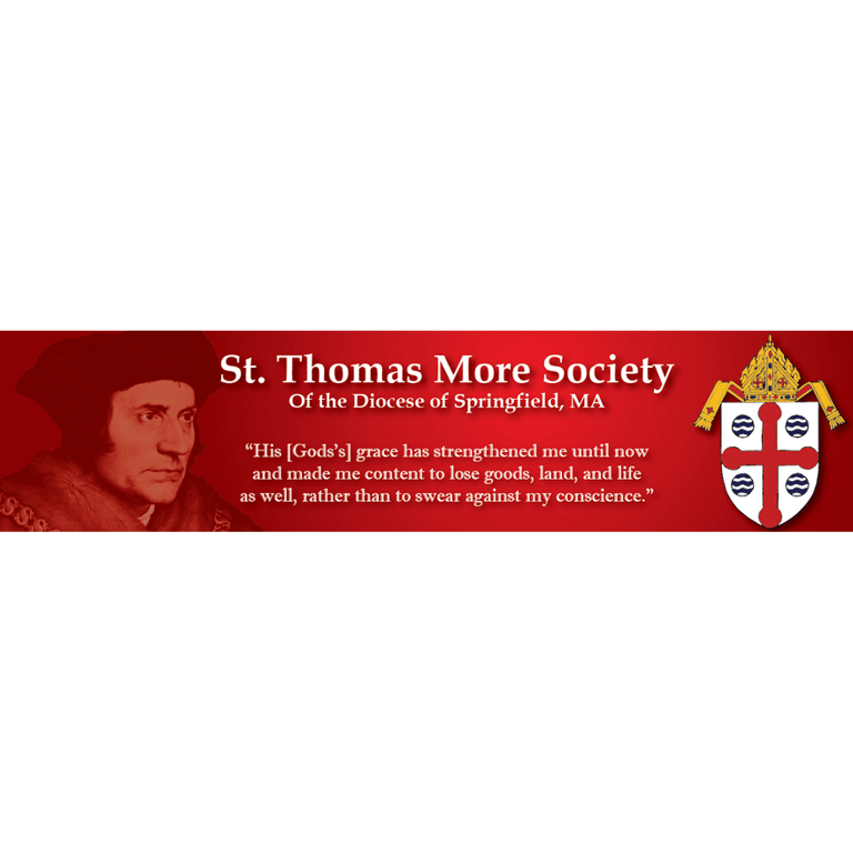 St. Thomas More Society of the Diocese of Springfield, MA - Catholic organization in Springfield MA