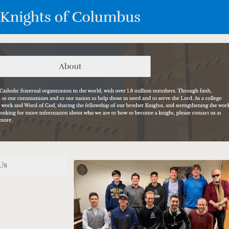 Catholic Organization Near Me - UCLA Knights of Columbus